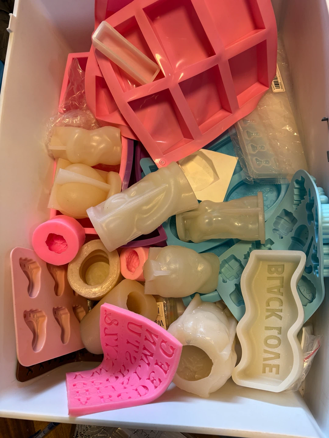 Assorted Silicone Casting Molds