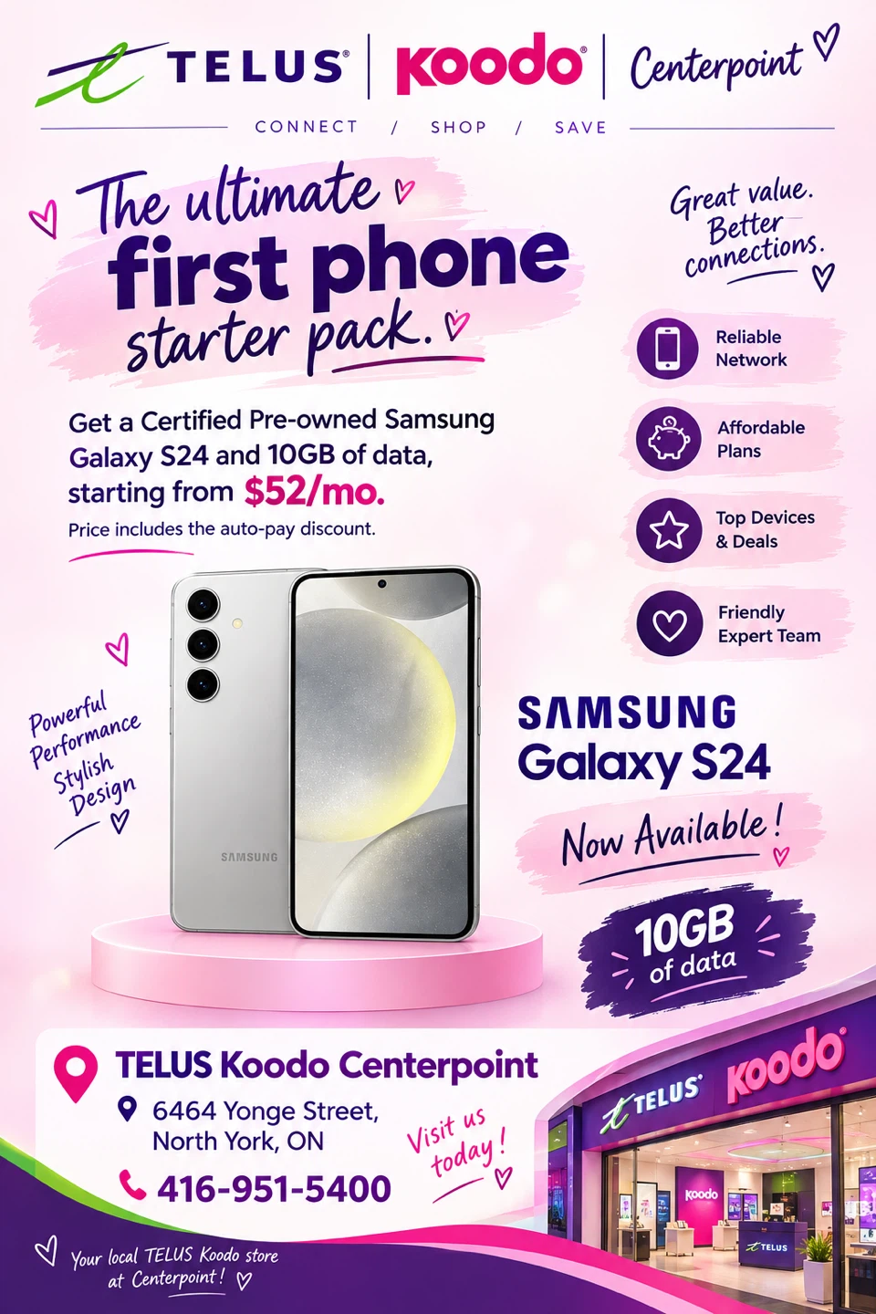 Certified Pre-owned Samsung Galaxy S24