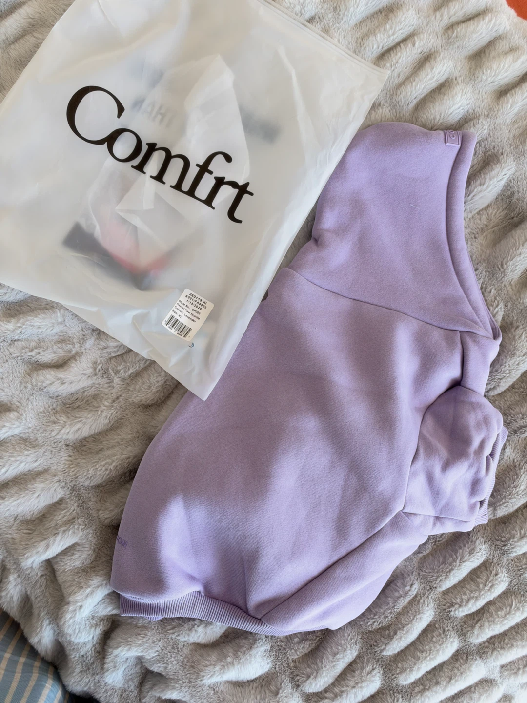 Dog Hoodie Lavender