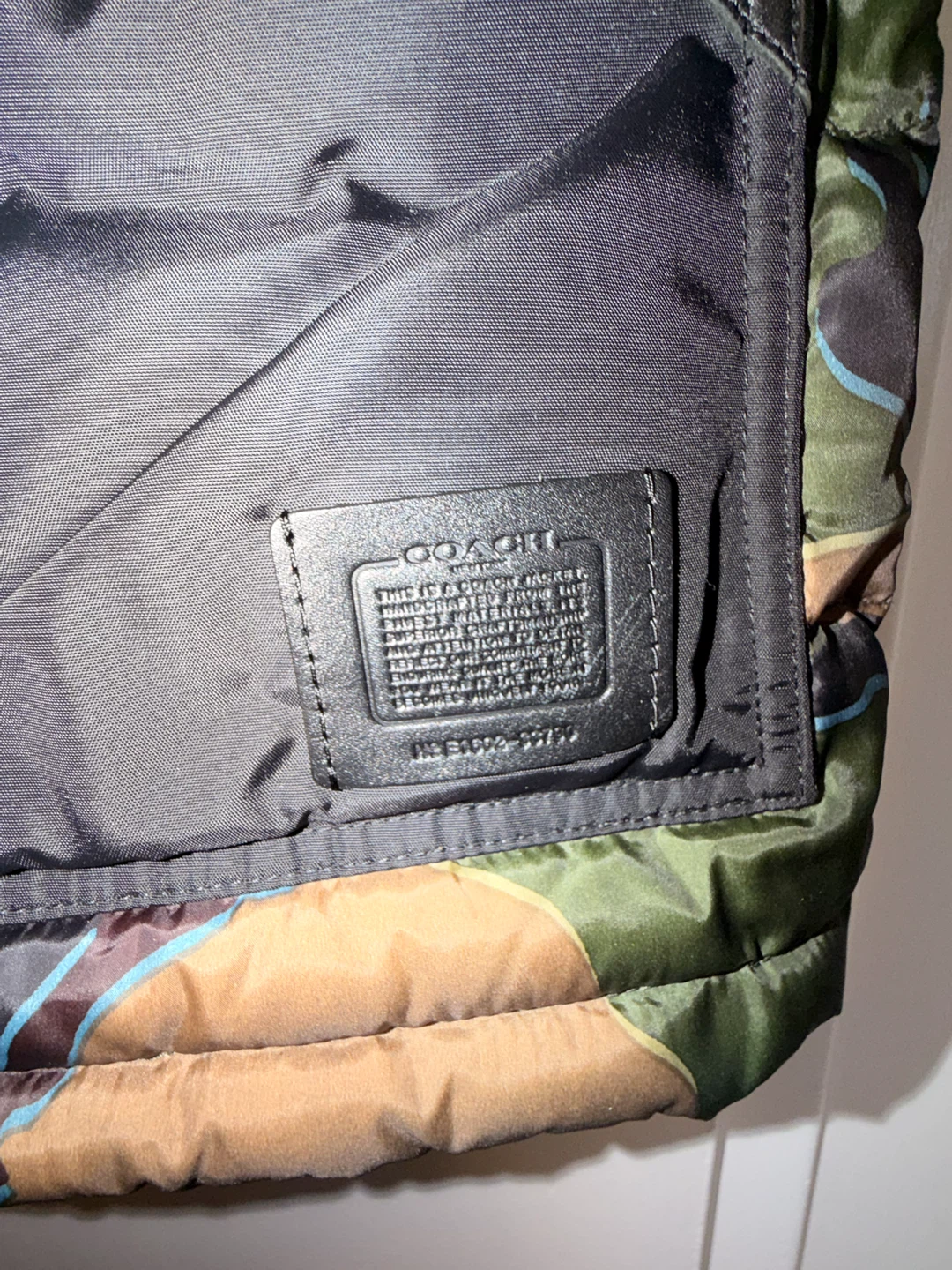 Coach Reversible Camo Puffer Vest - photo 2