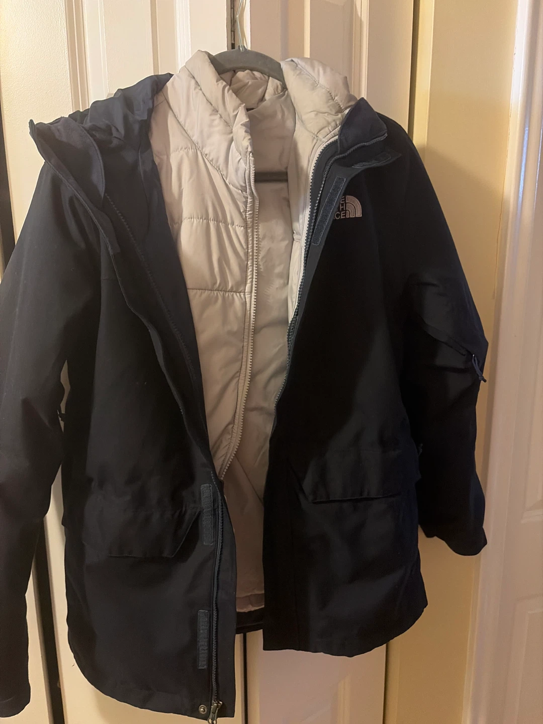 THE NORTH FACE Men's Winter Navy 2 in 1Jacket-Size S - photo 4