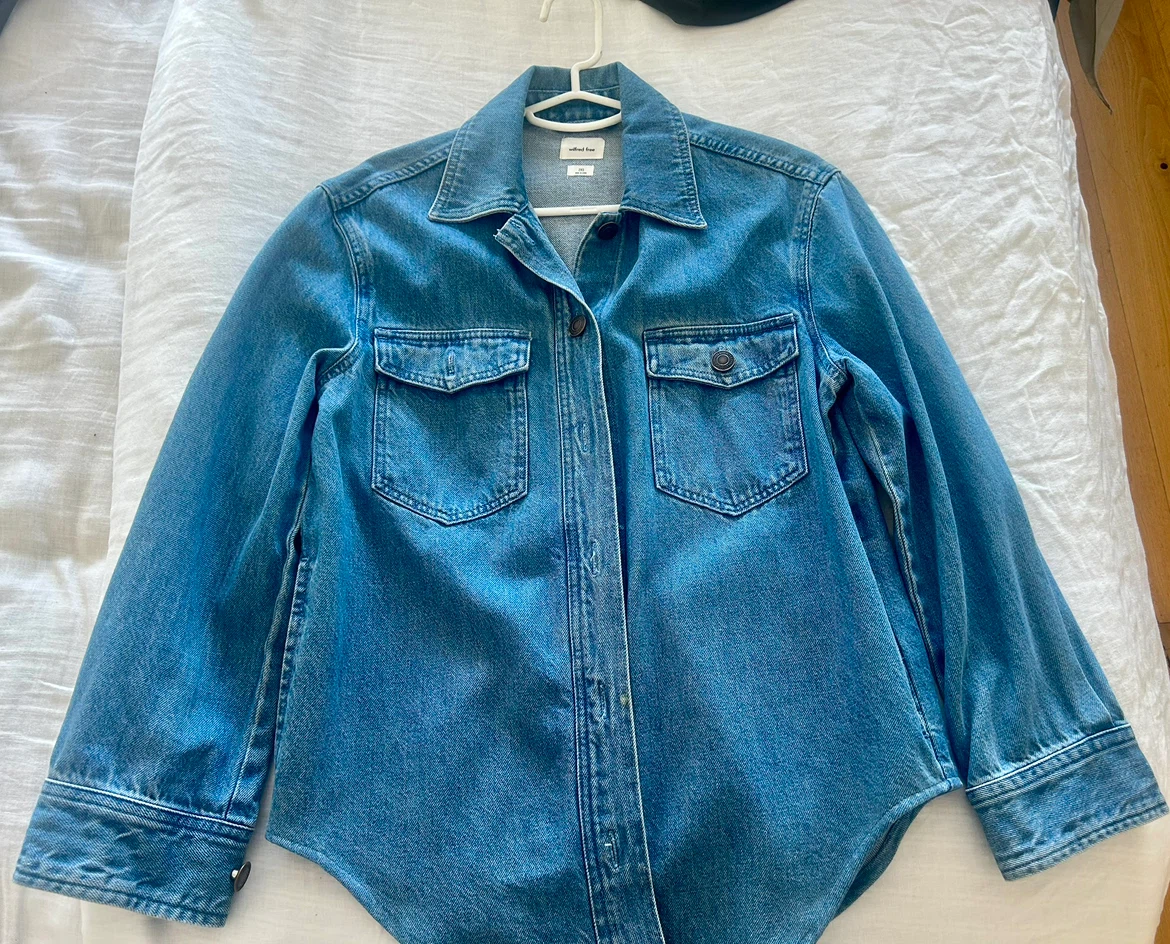 Ladies Aritzia denim jacket size 2XS - photo 2