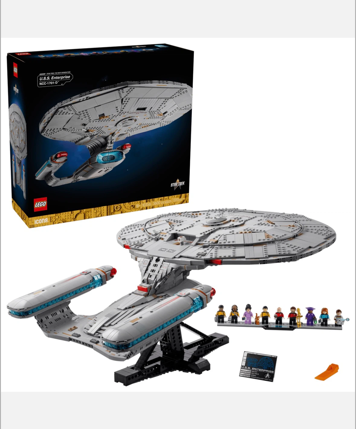 LEGO 10356 Star Trek U.S.S. Enterprise NCC-1701-D