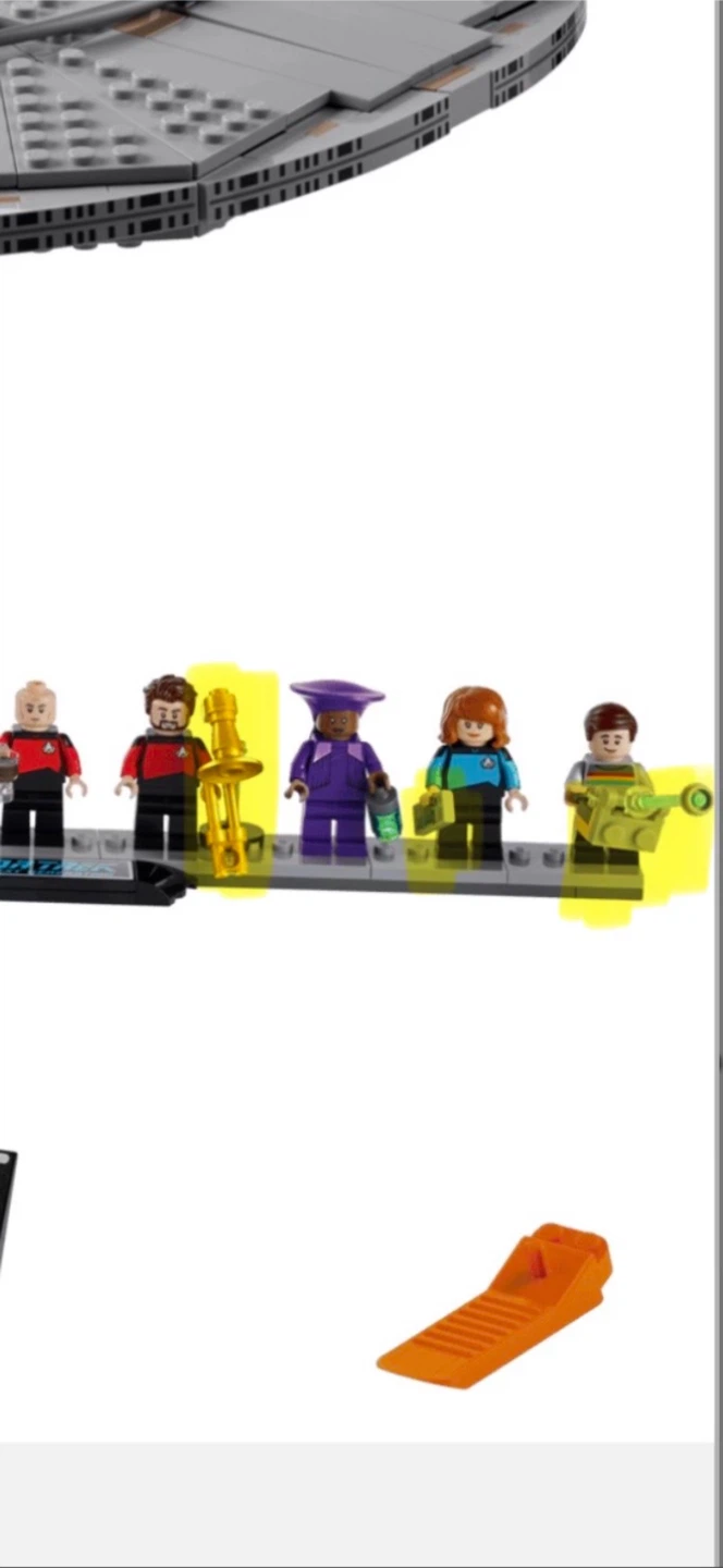 LEGO 10356 Star Trek U.S.S. Enterprise NCC-1701-D - photo 3