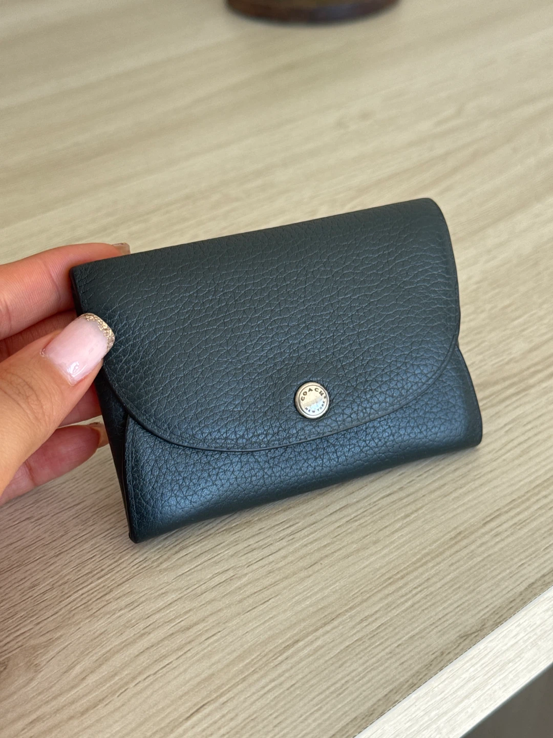Coach Leather Card Case - photo 2
