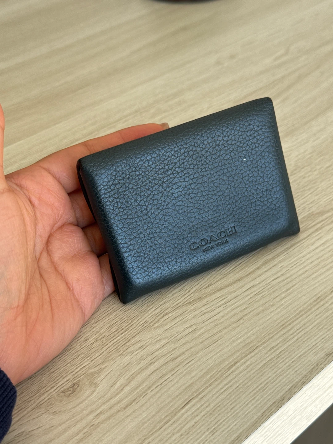 Coach Leather Card Case - photo 4