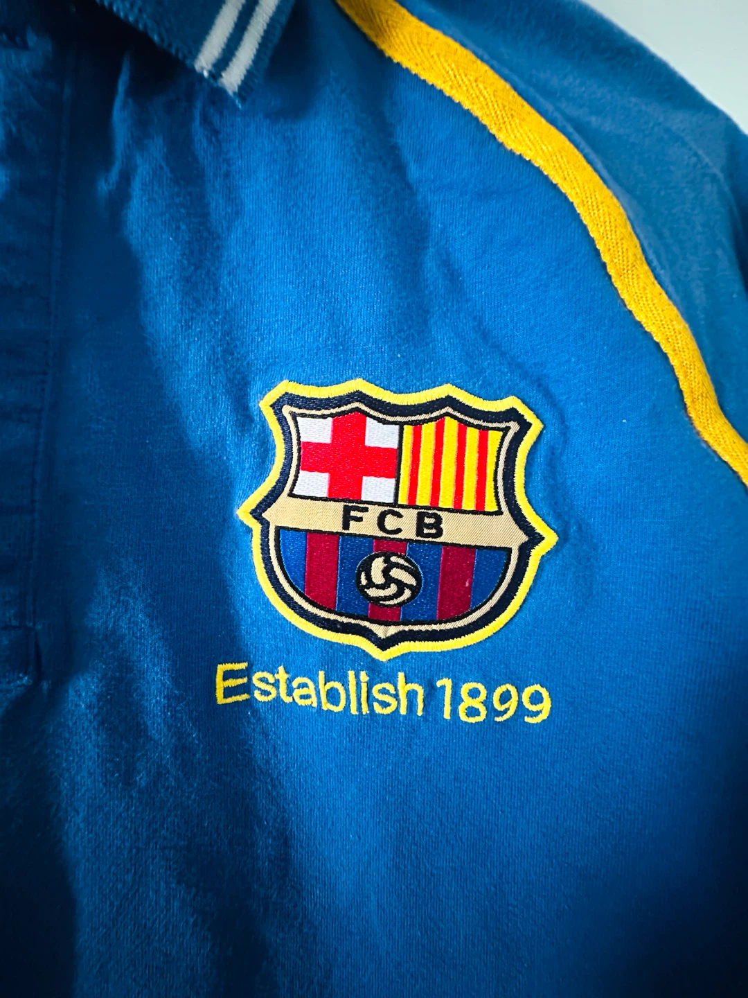 FC Barcelona Blue Polo Shirt size M - photo 2
