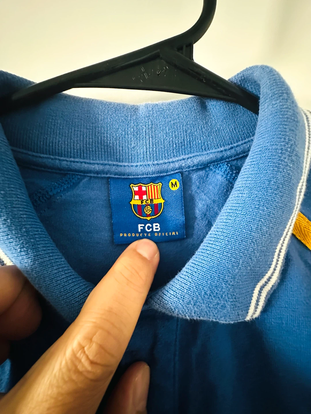 FC Barcelona Blue Polo Shirt size M - photo 4