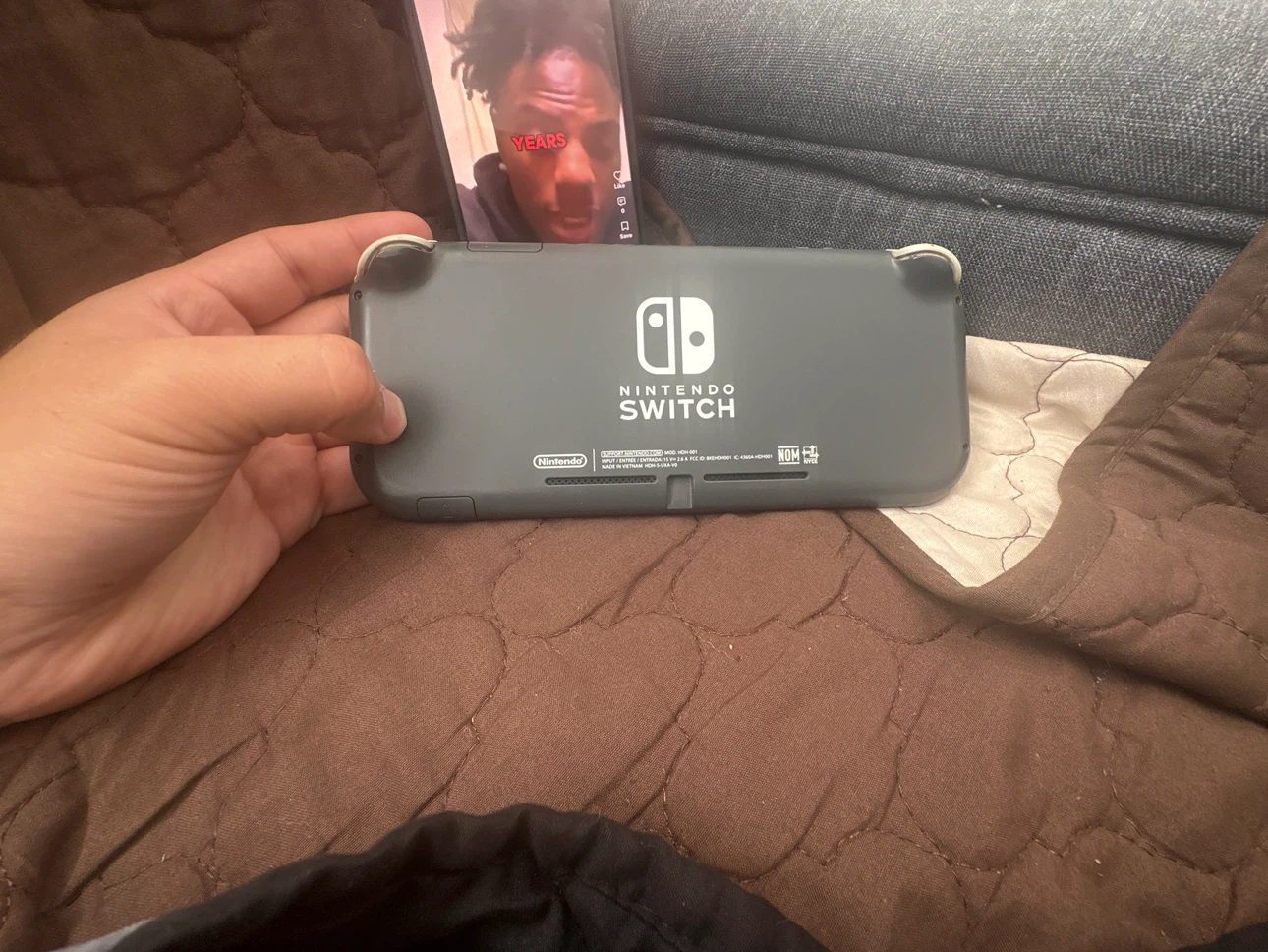 Nintendo Switch Lite Gray 256gb - photo 3