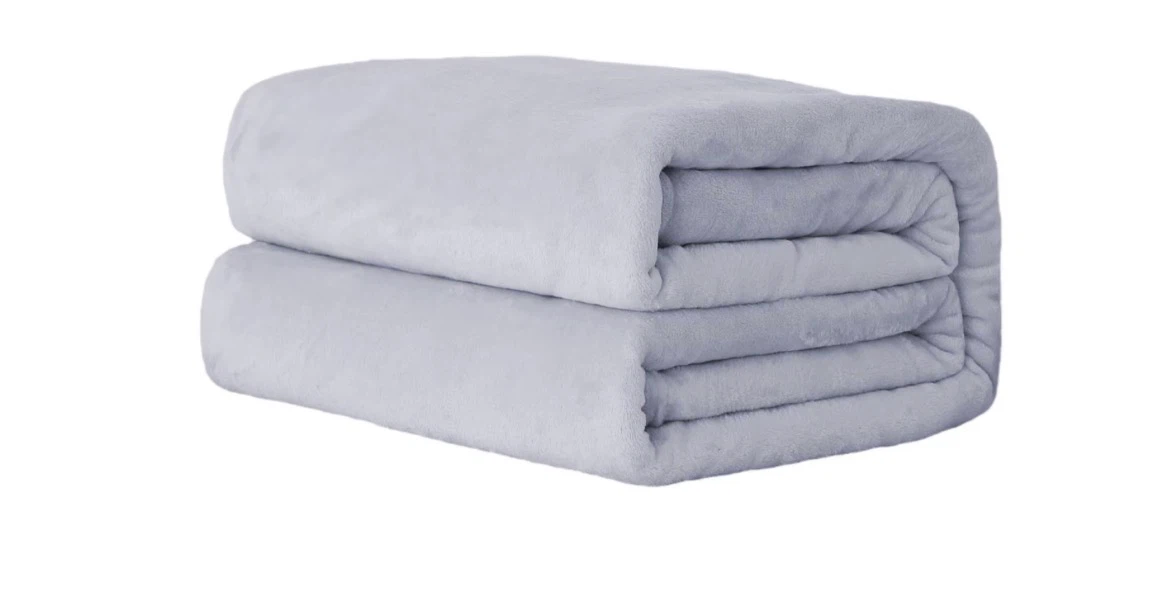 Soft Grey (King size) and grey&white (queen) Blanket