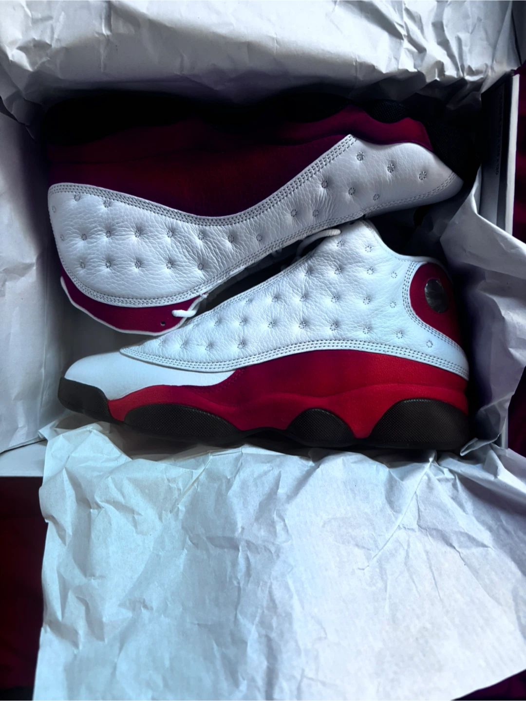 Air Jordan 13 Retro White Black True Red - photo 3