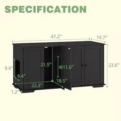 Cat Litter Box Enclosure Furniture - photo 4