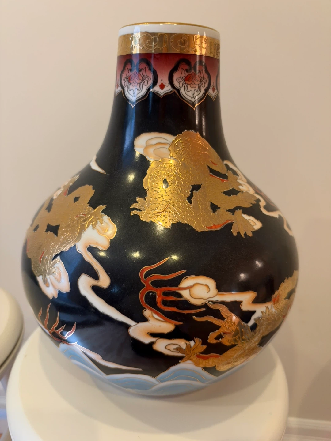 Decorative Porcelain Dragon Vase