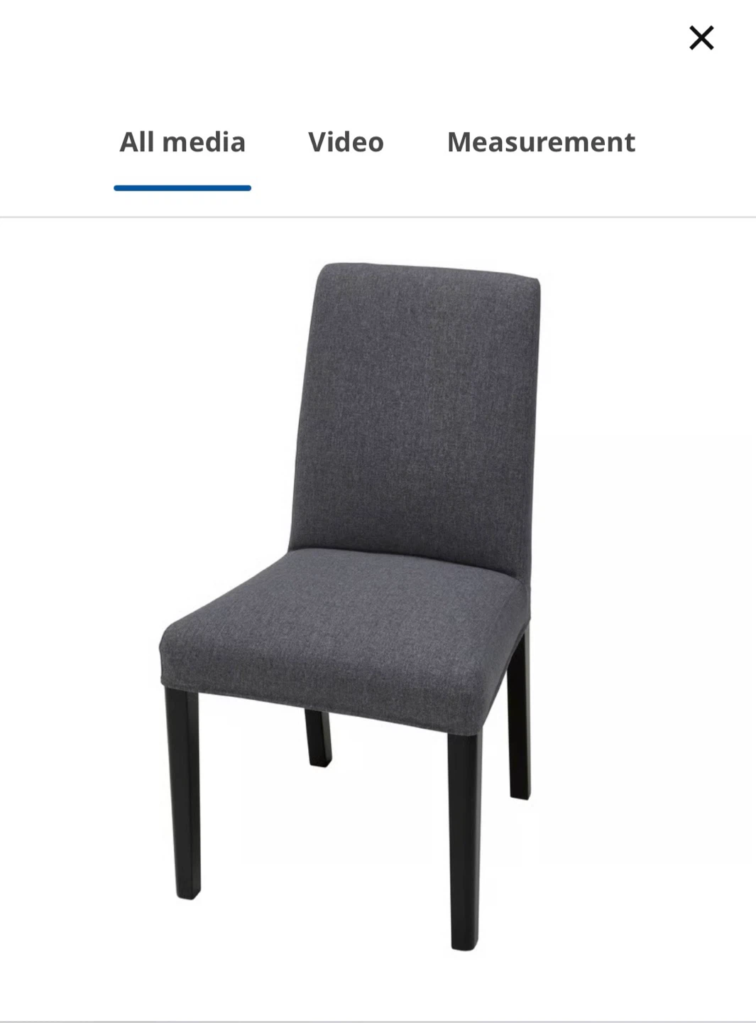 Set of 2 BERGMUND Ikea dining chairs - photo 3