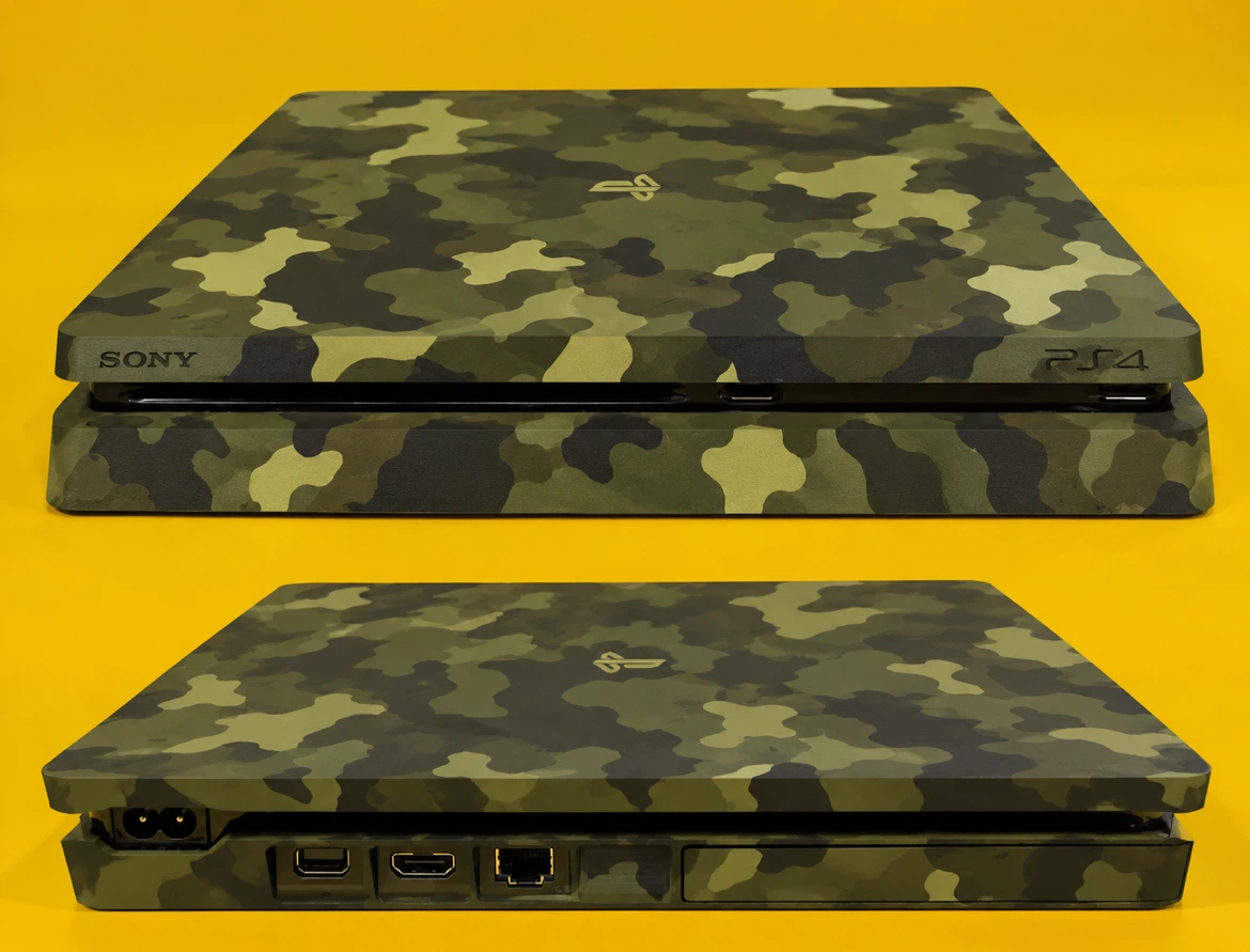 Sony PlayStation 4 Camouflage Console and Controllers - photo 2