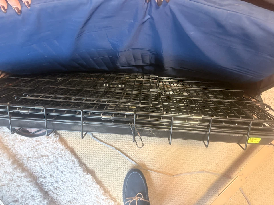 Collapsible Metal Pet Crate with Carrying Case