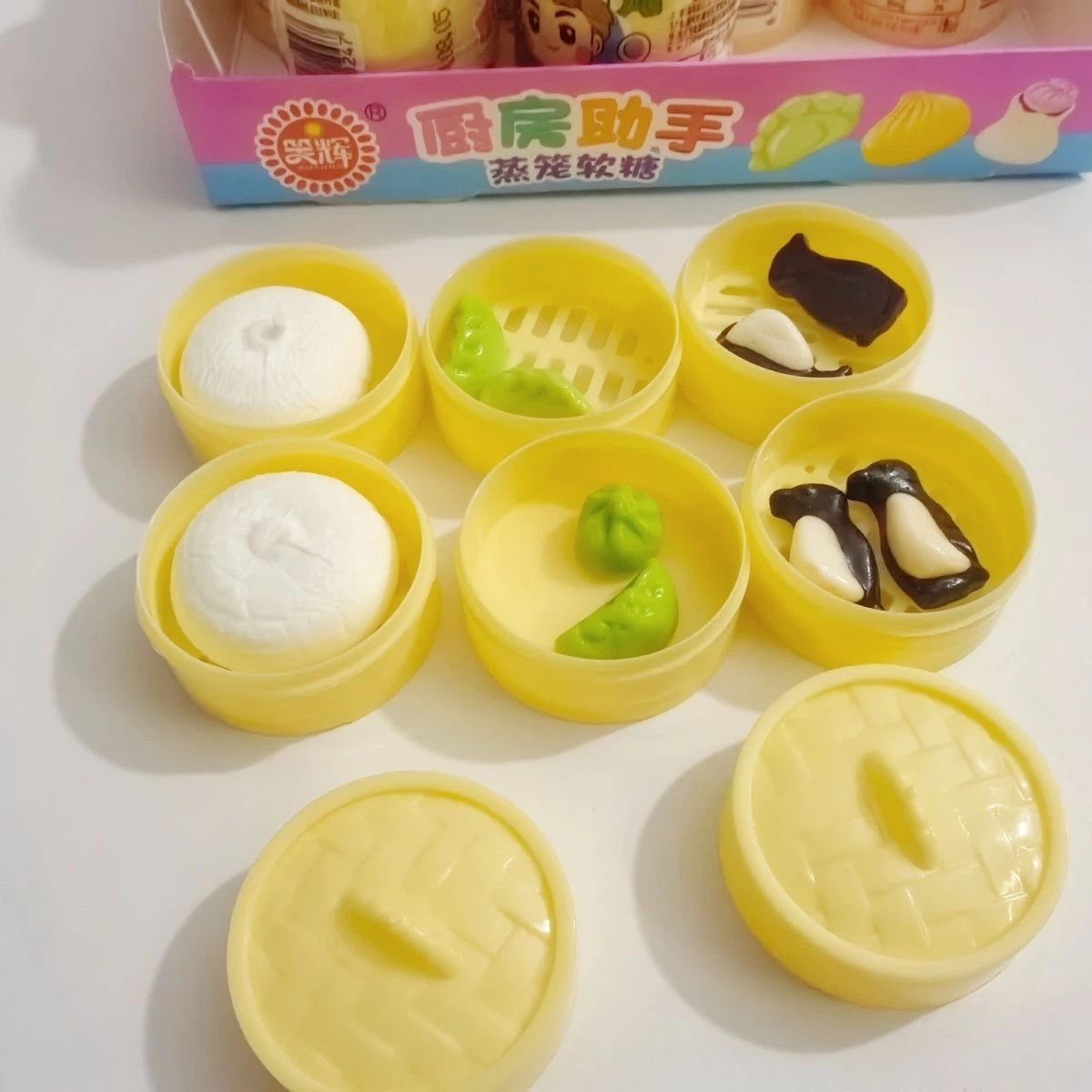 4-Tier+1-Lid Dim Sum Candy Steamers - photo 4