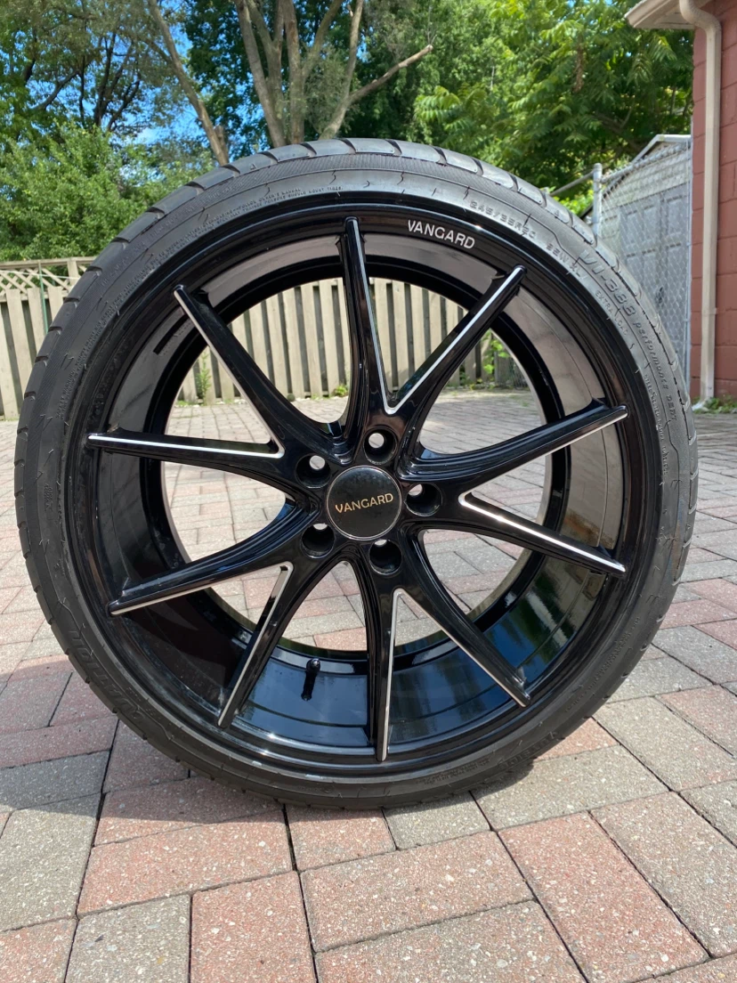 Set 6 Vangard wheels 20 x 10,5