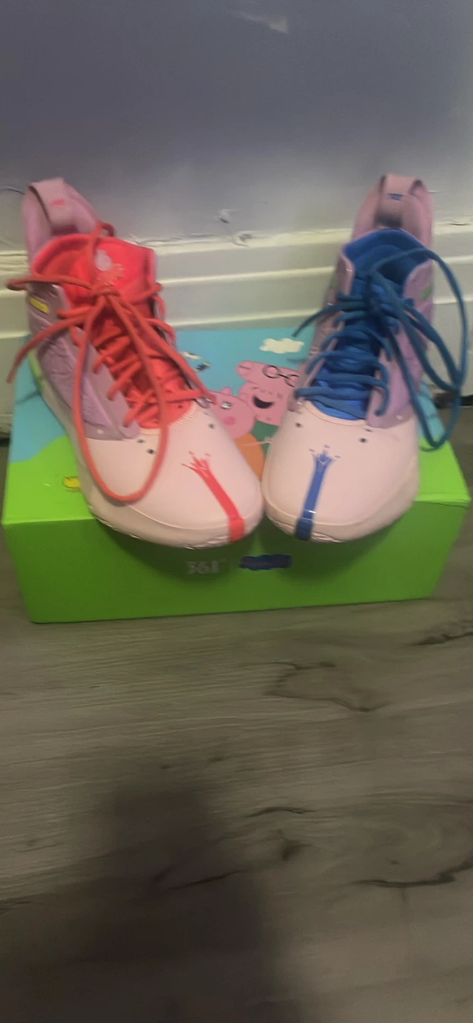361 Jokic 1 “Peppa Pig” Basketball shoes - photo 2