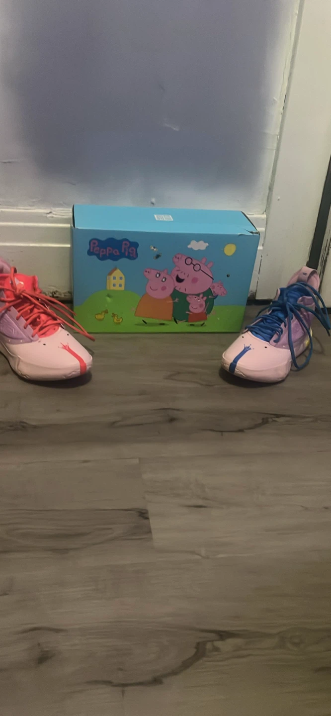 361 Jokic 1 “Peppa Pig” Basketball shoes - photo 4
