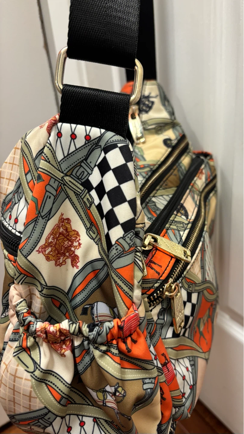 Gingibom Crossbody Bag with equestrian pattern - photo 2