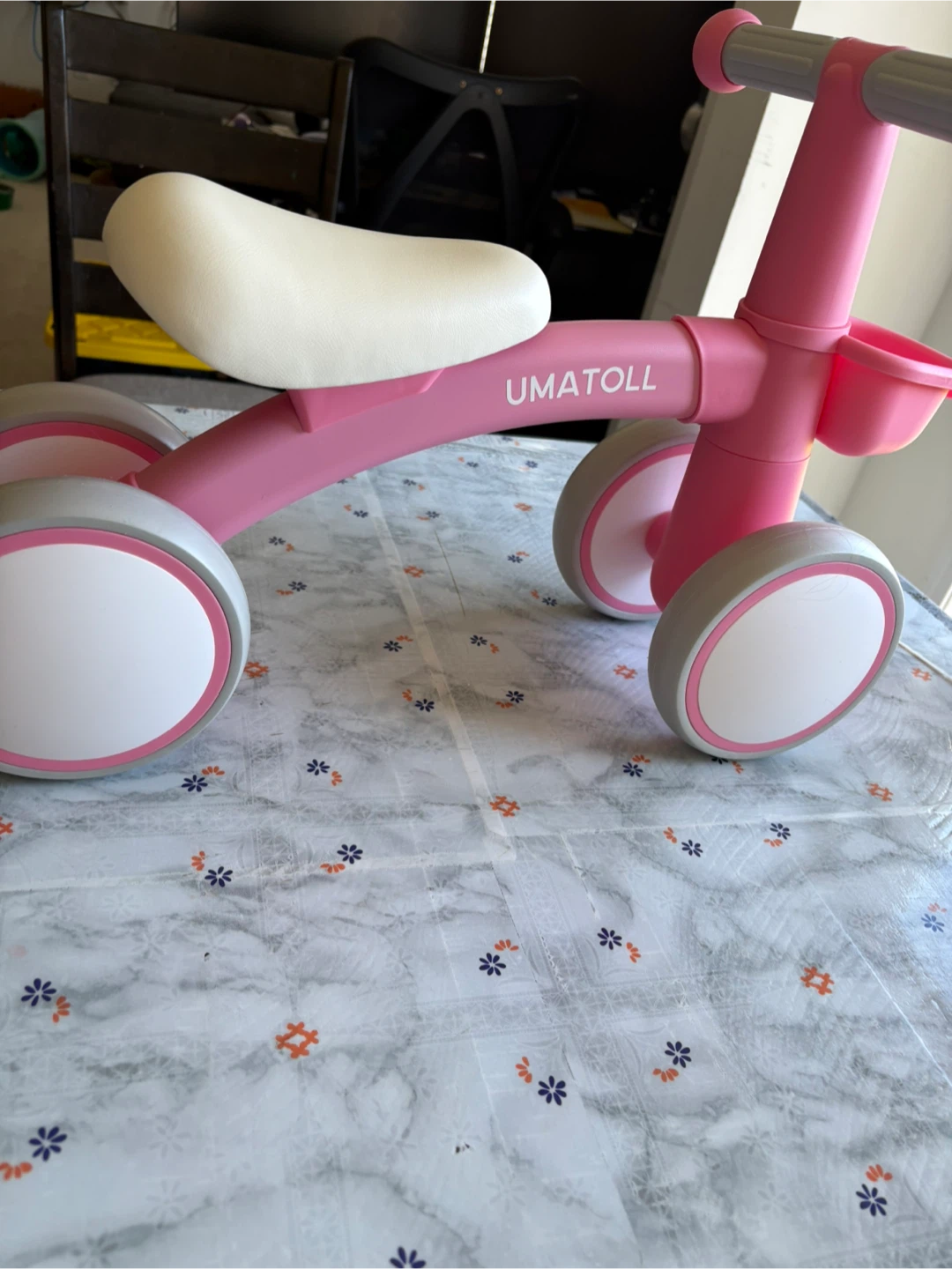 UMATOLL Baby Balance Bike – Pink – 12–24 Months - photo 3