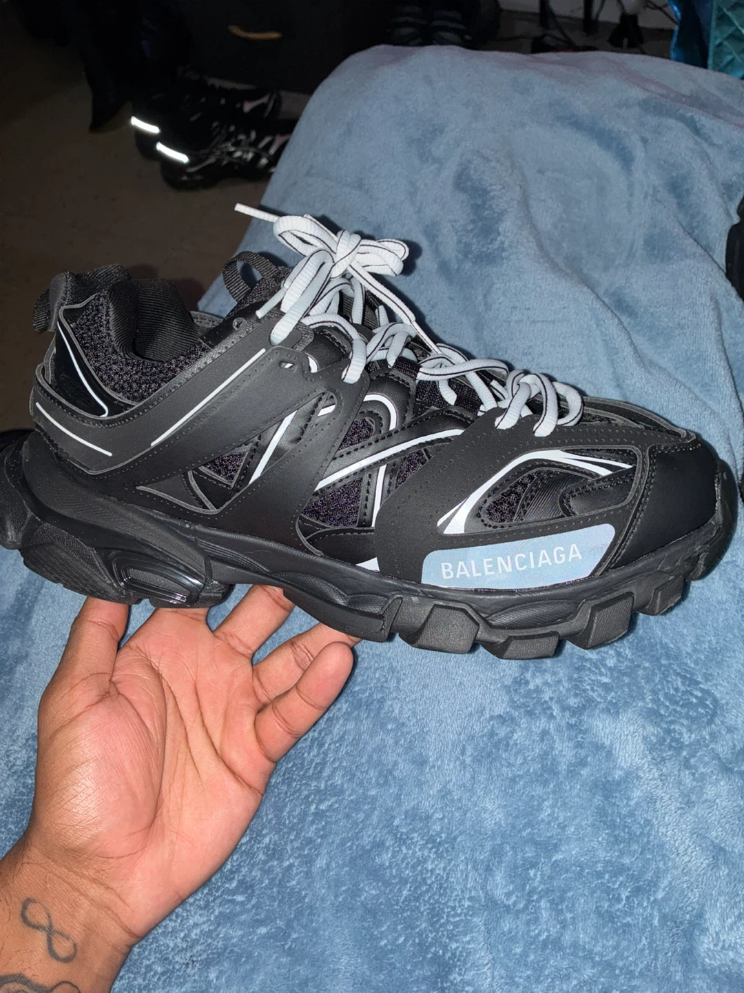 Balenciaga Track Sneakers Black - photo 2
