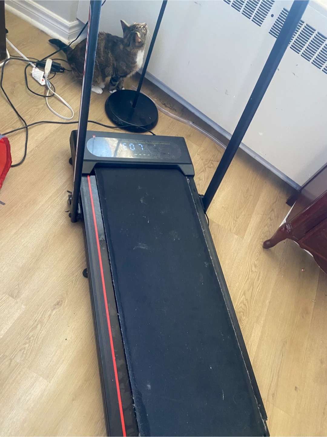 Compact Folding Under-Desk Treadmill