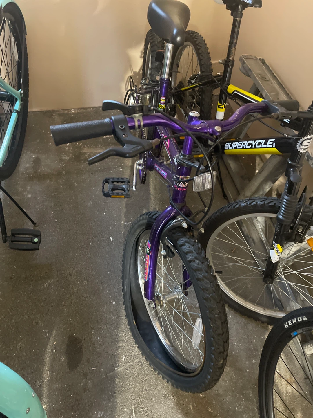 Bicycle purple