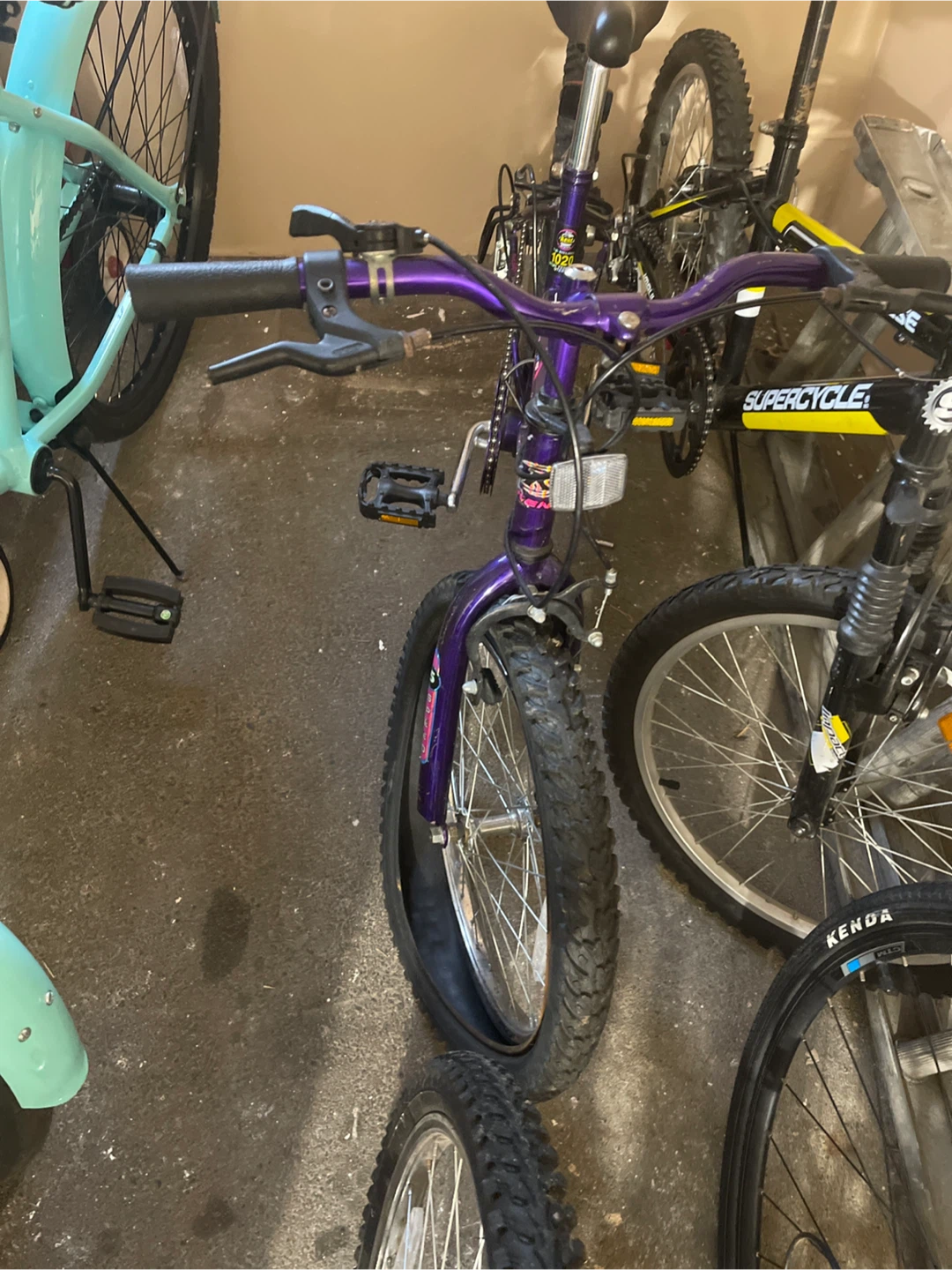 Bicycle purple - photo 2