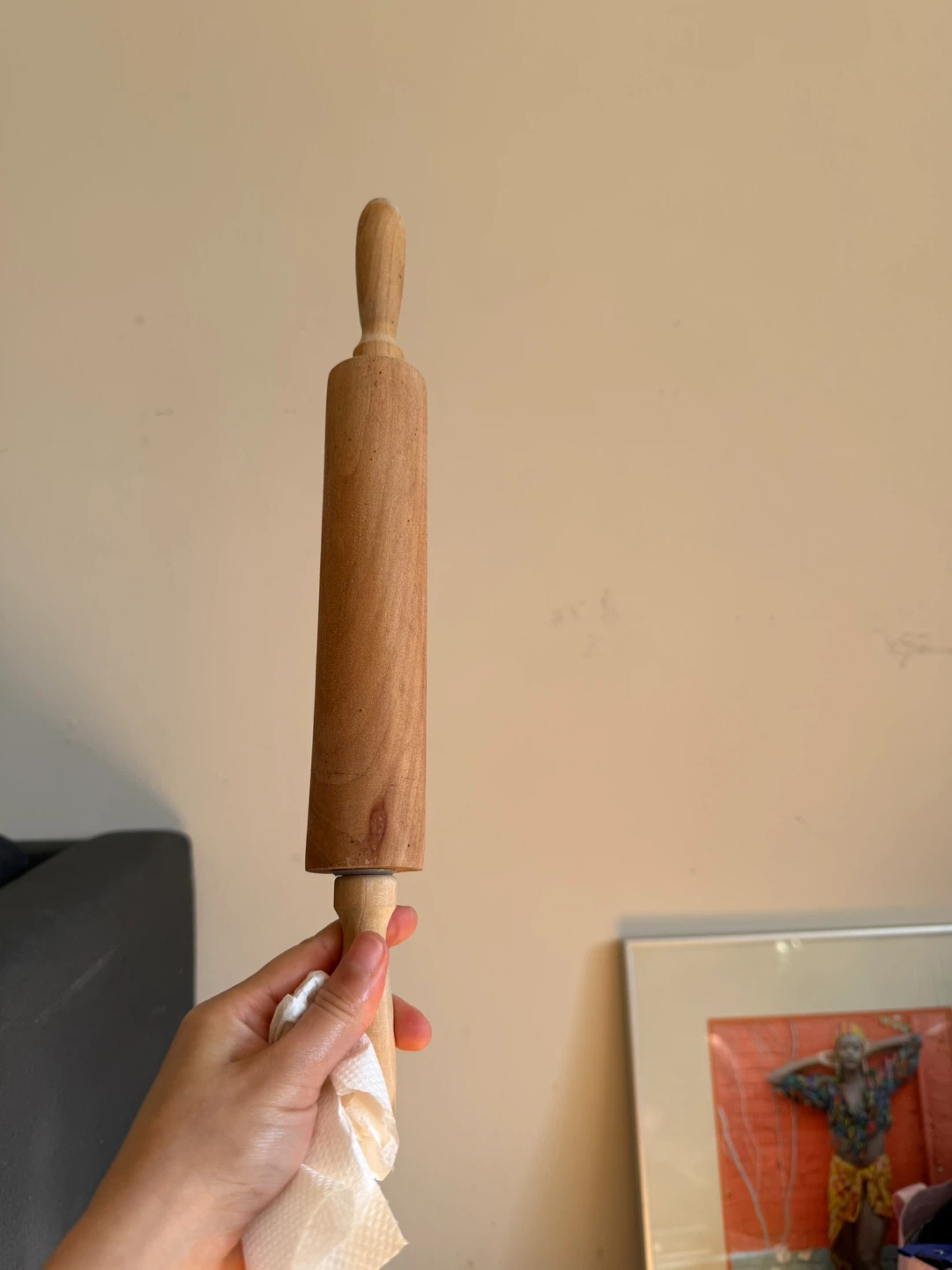 Betty Crocker Loaf Pan and Wooden Rolling Pin