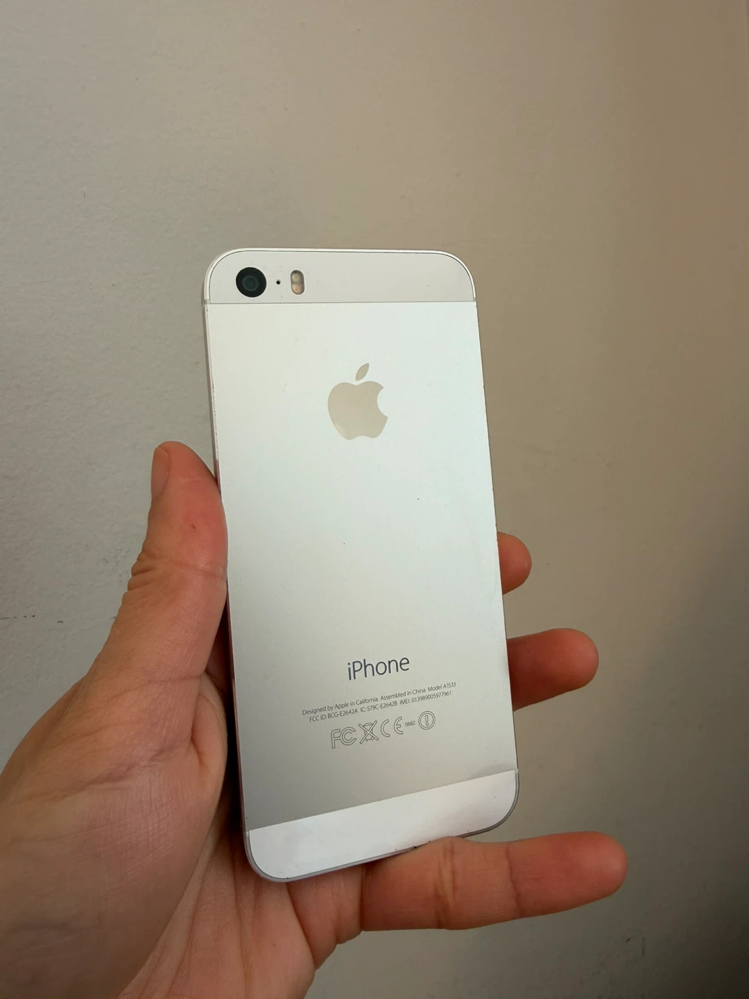 Apple iPhone 5s Silver - photo 4