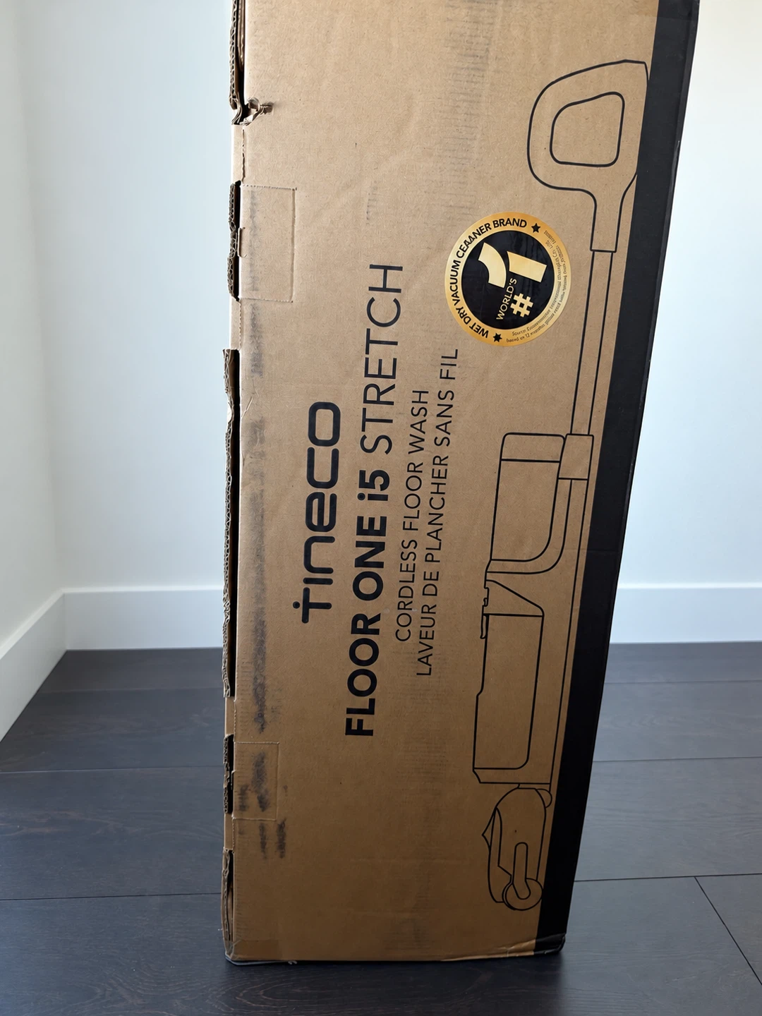 Tineco Floor ONE i5 Stretch Wet Dry Vacuum Cleaner– Brand New