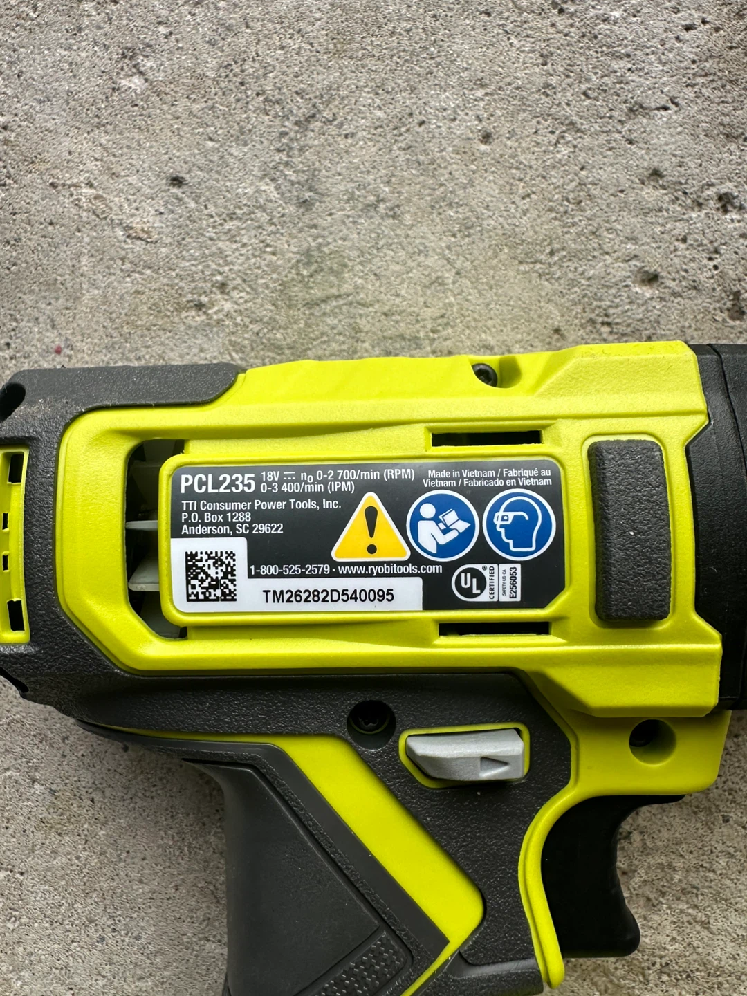 Ryobi ONE+ 18V Impact Driver PCL235 - photo 2