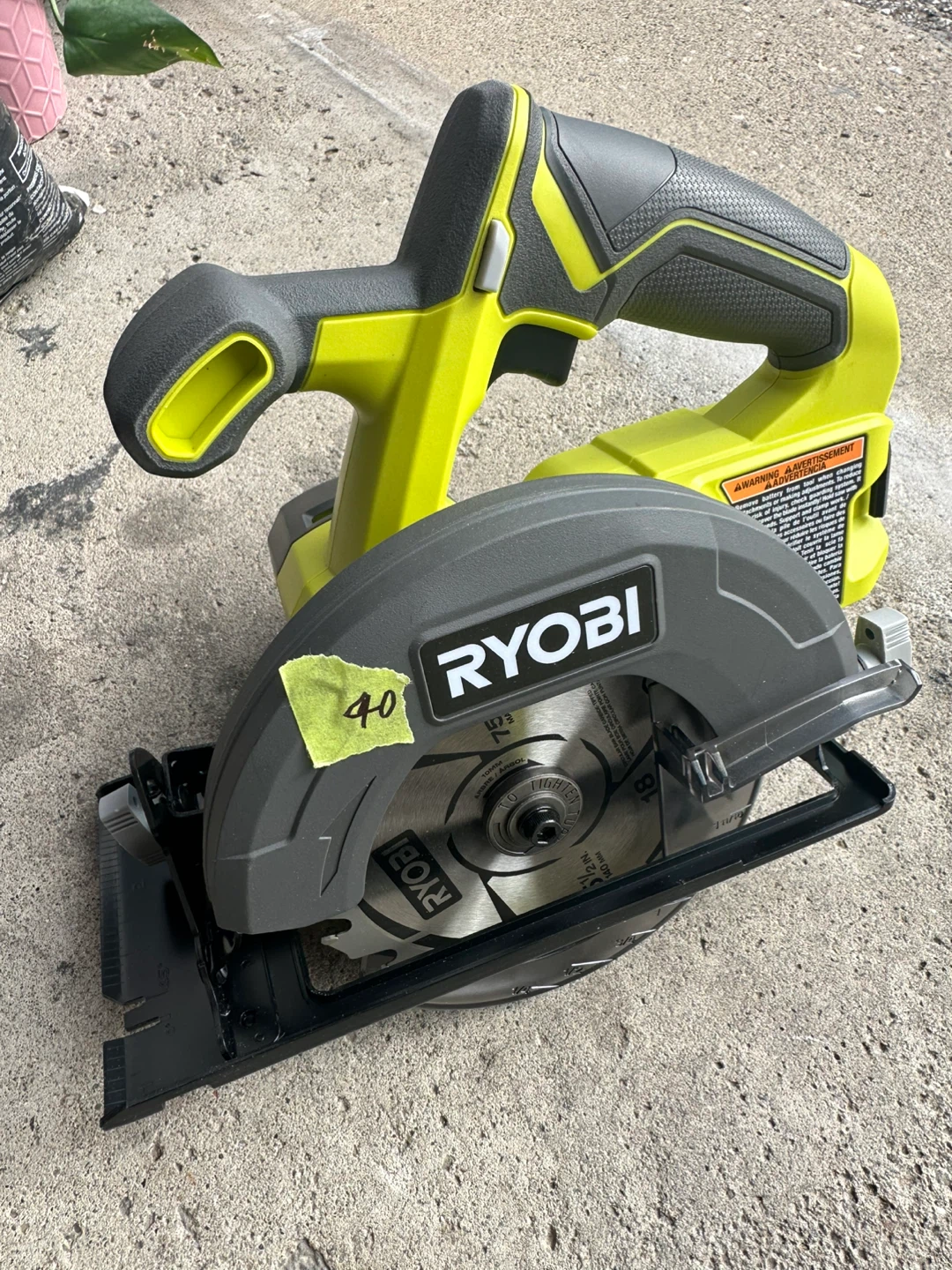 Ryobi 18V 5-1/2 inch Circular Saw PCL500