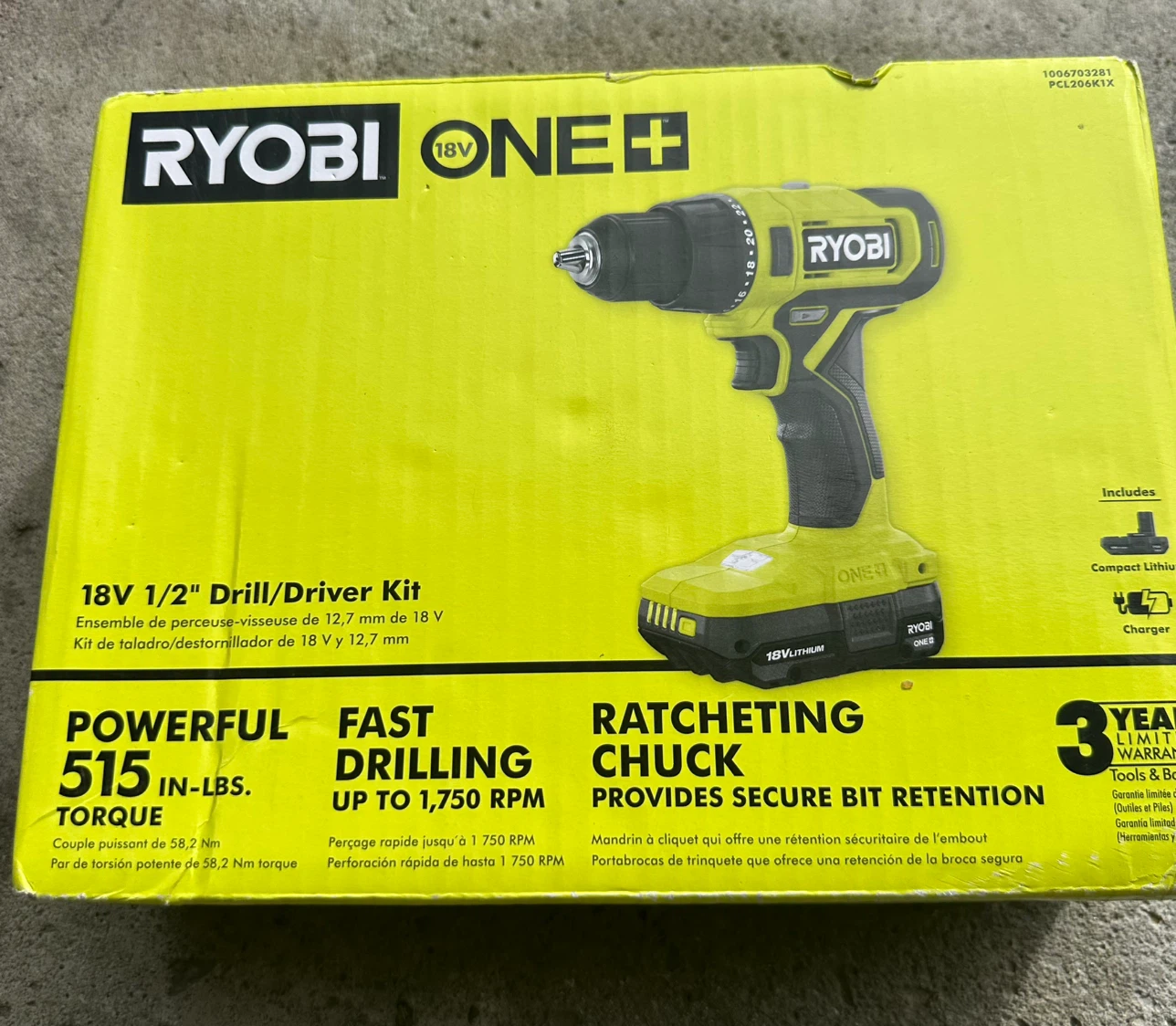 Firm price Ryobi ONE+ 18V 1/2-inch Drill/Driver Kit