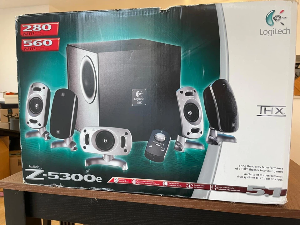 Logitech Z-5300e 5.1 Speaker System - photo 4