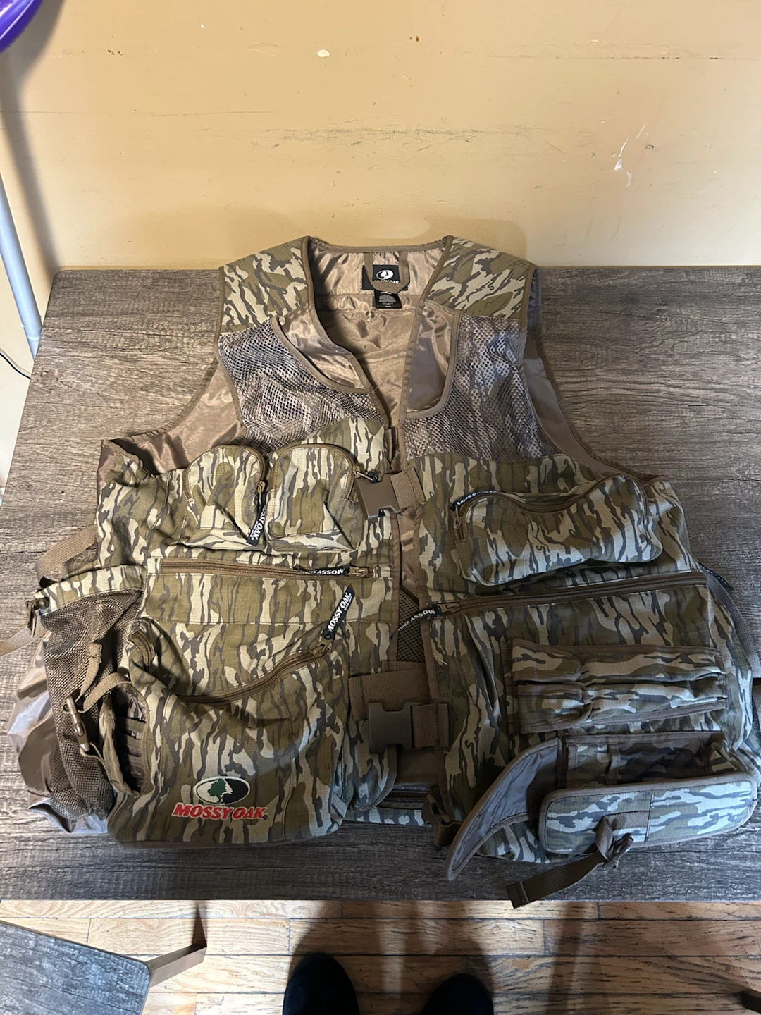 Mossy Oak Turkey Hunting Vest w/seat cushion