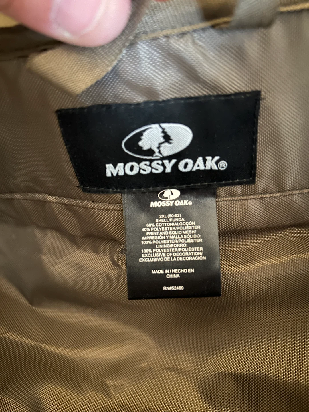 Mossy Oak Turkey Hunting Vest w/seat cushion - photo 2