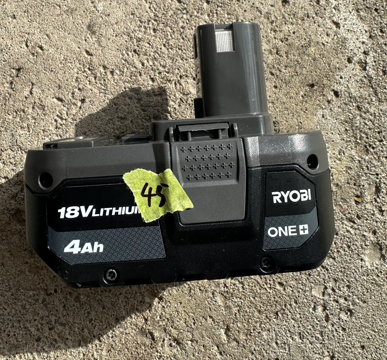 Ryobi ONE+ 18V 4Ah Lithium Battery