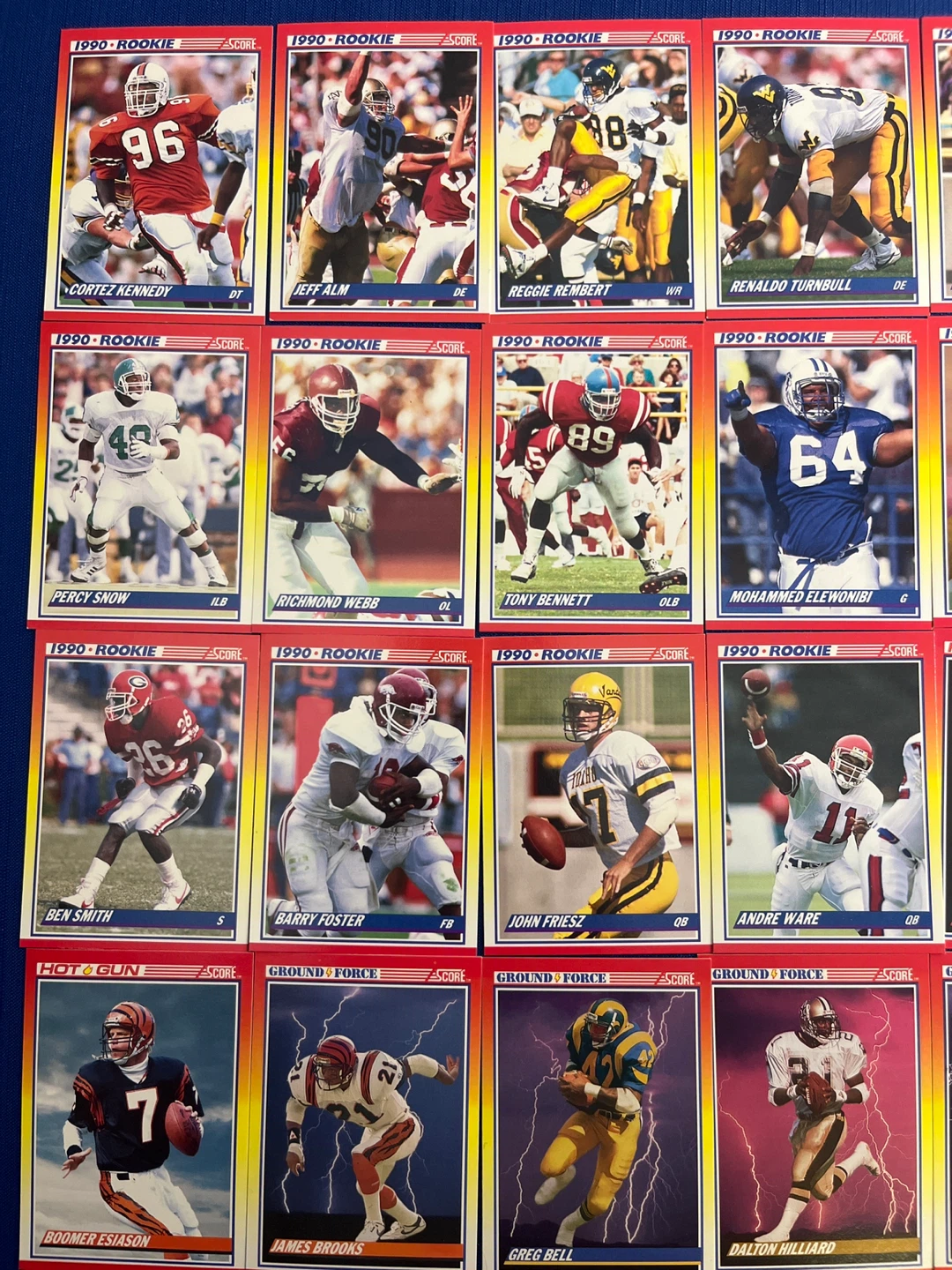 🏈 1990 Score Football Star & Rookie Card Lot (39 Cards Total) 🏈 - photo 2