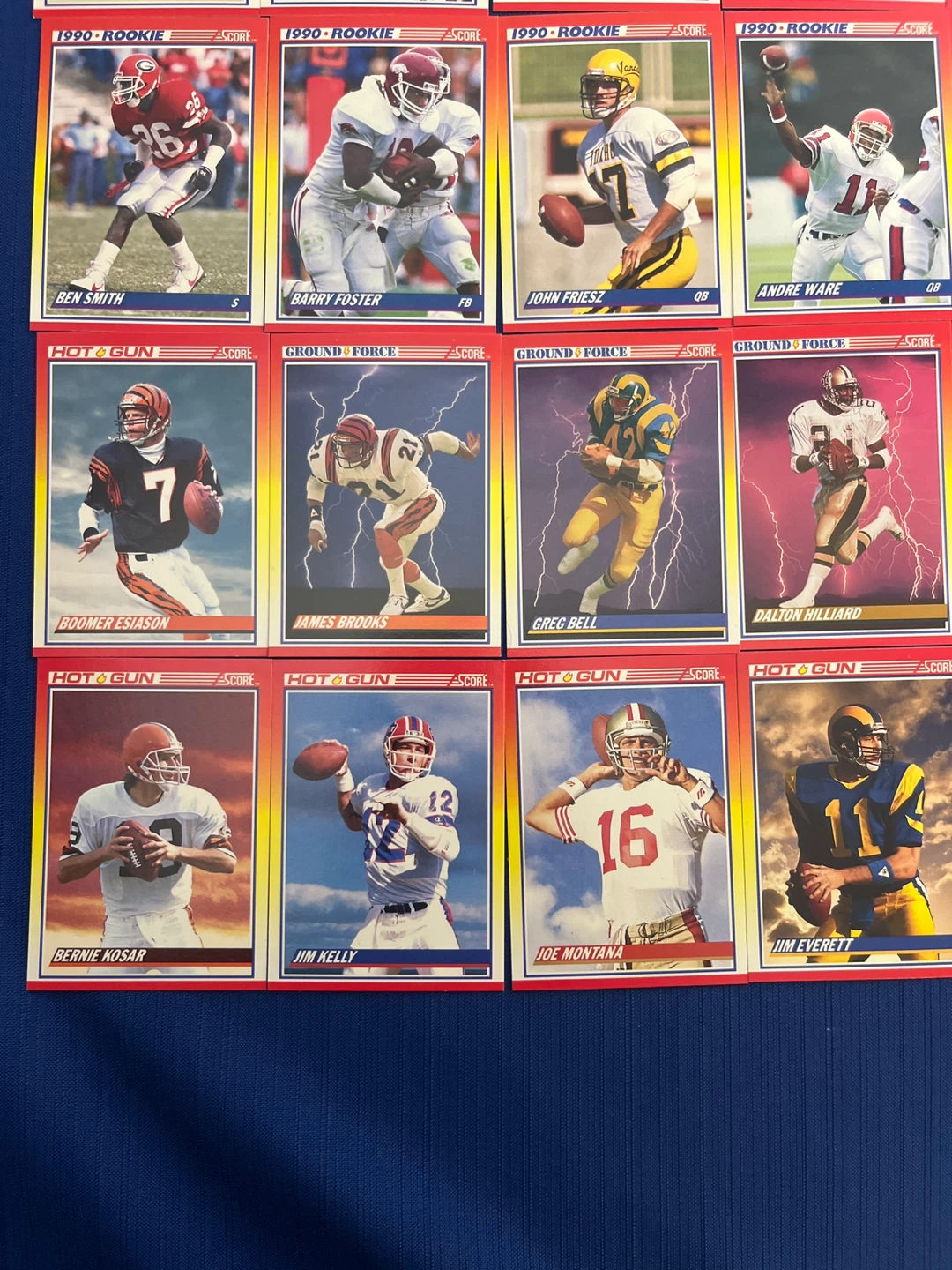 🏈 1990 Score Football Star & Rookie Card Lot (39 Cards Total) 🏈 - photo 4