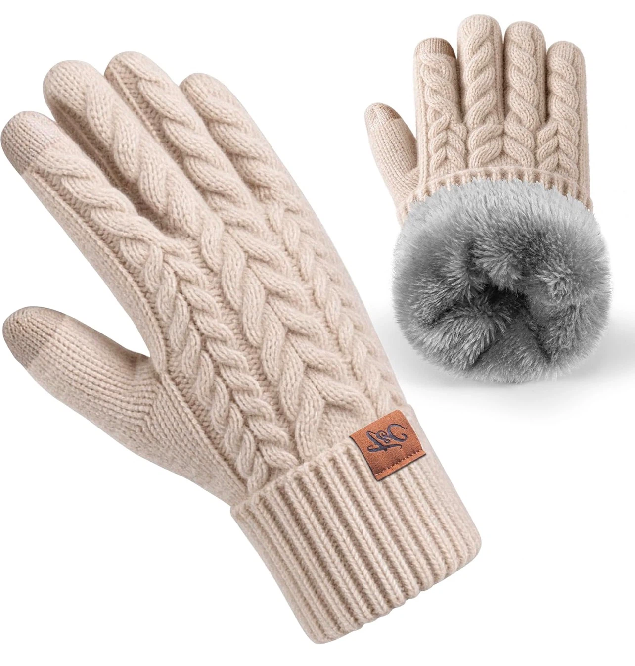 Knit Touchscreen Gloves