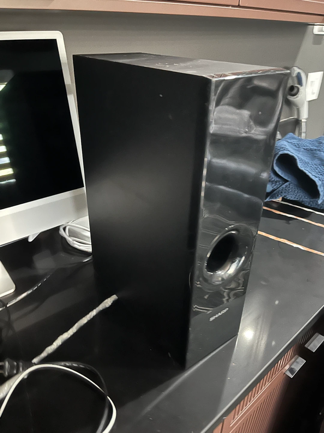 Sharp Black Subwoofer - photo 3