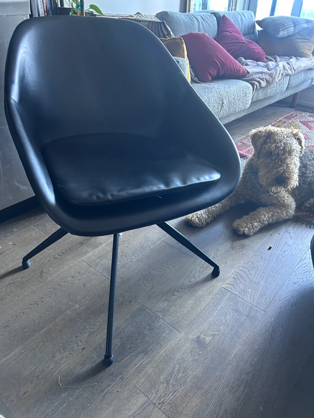 EQ3 Nixon Dining Chair - Black - photo 2