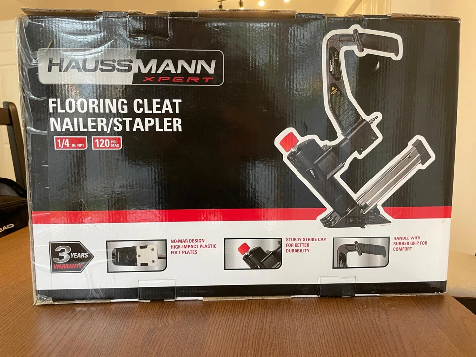 Haussmann Xpert Flooring Cleat Nailer/Stapler