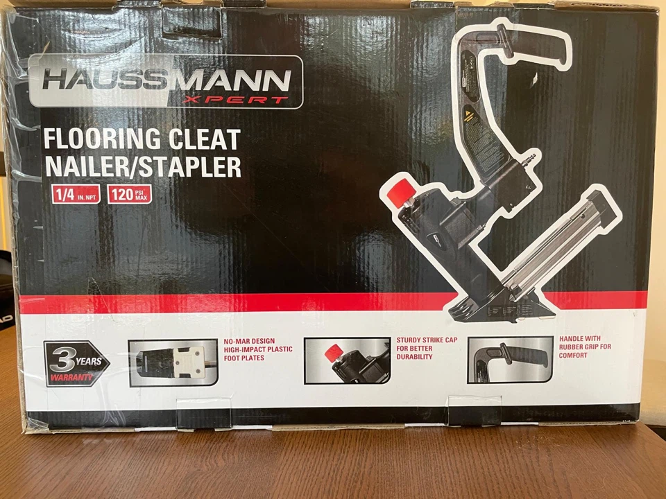 Haussmann Xpert Flooring Cleat Nailer/Stapler - photo 2