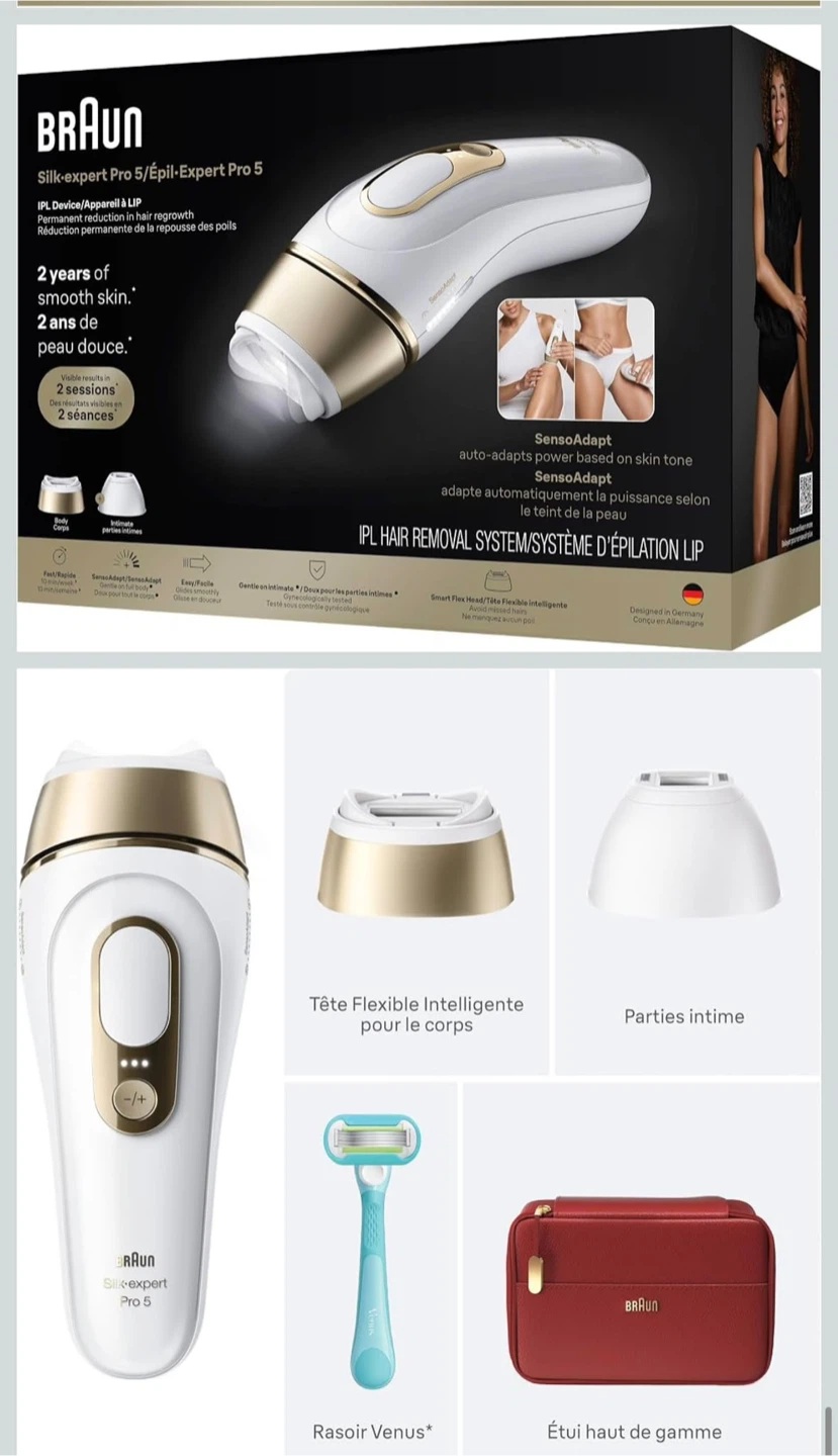 Braun Silk-expert Pro 5 IPL Hair Removal System