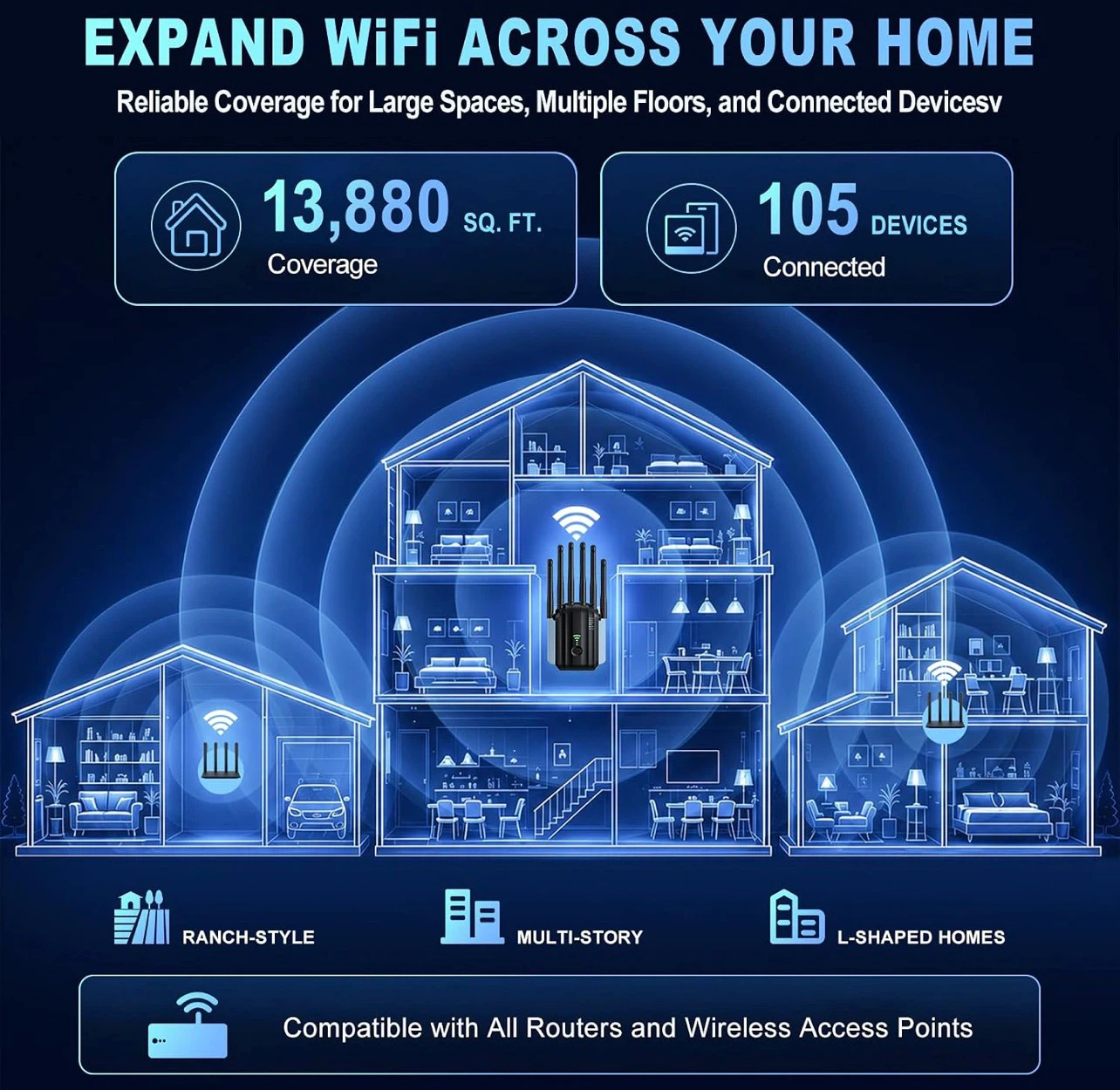Dual-Band WiFi 6 Range Extender - photo 5