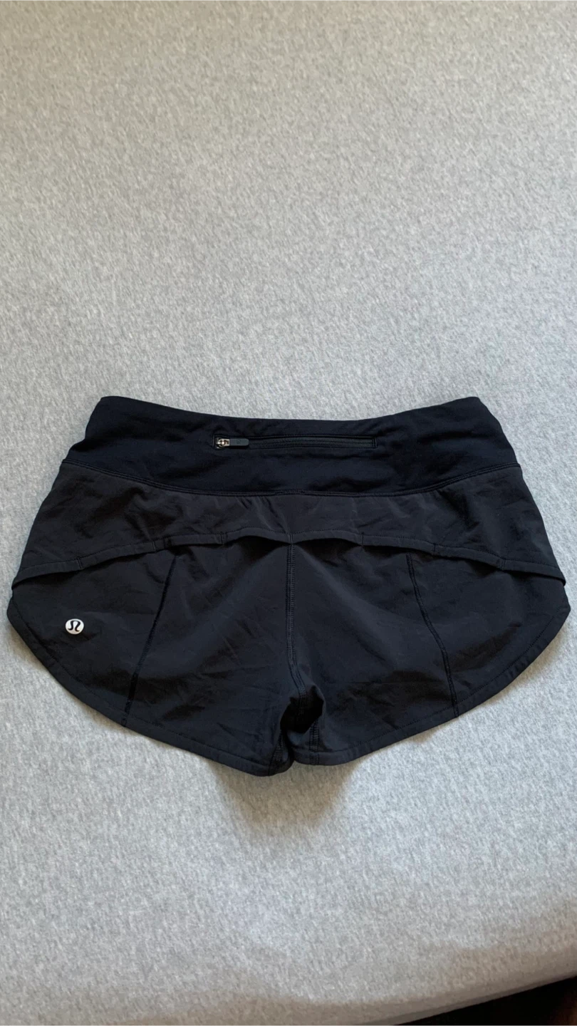 Lululemon Black Athletic Shorts - Size 2 - photo 2
